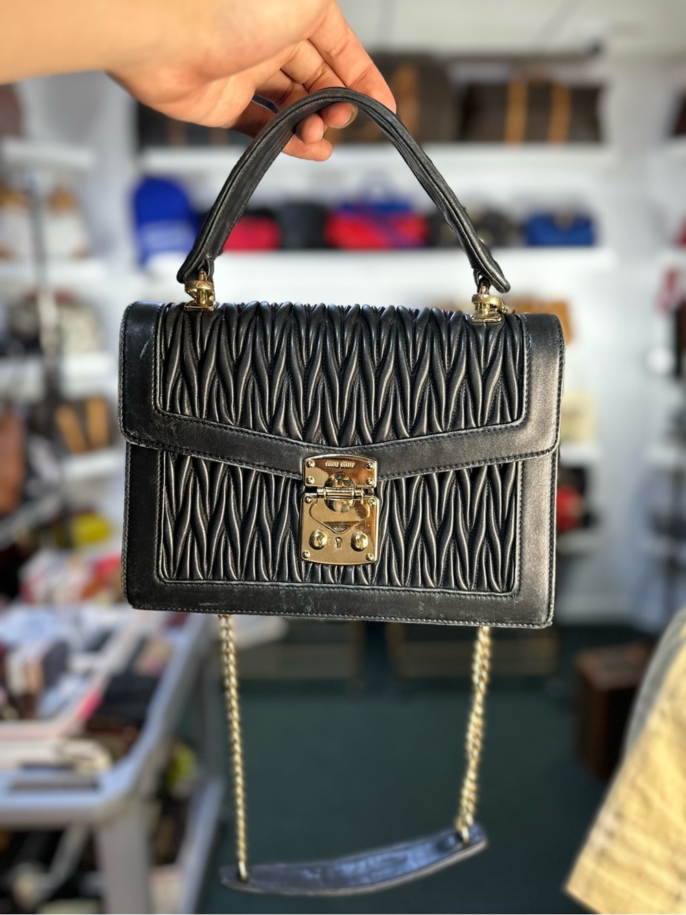 Miu Miu Gathered 2 Way